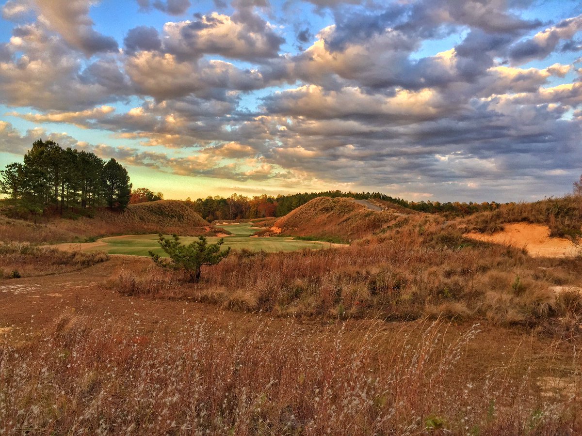 TobaccoRoadGolf's tweet photo. "I want every hole to exude the spirit of the game." ~Mike Strantz #tobaccoroadgolf @VisitNC @BeautifulGCs #TravelTuesday https://t.co/915Z1RU8TL