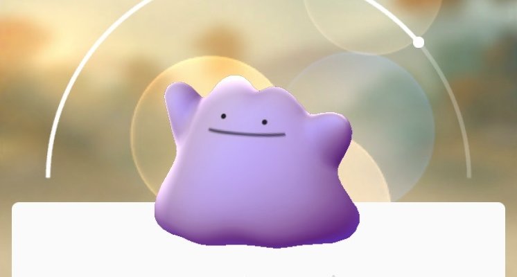 darrenculbreath's tweet image. Ditto is now in Pokemon Go  |  TechCrunch #Blobdetection   @techcrunch