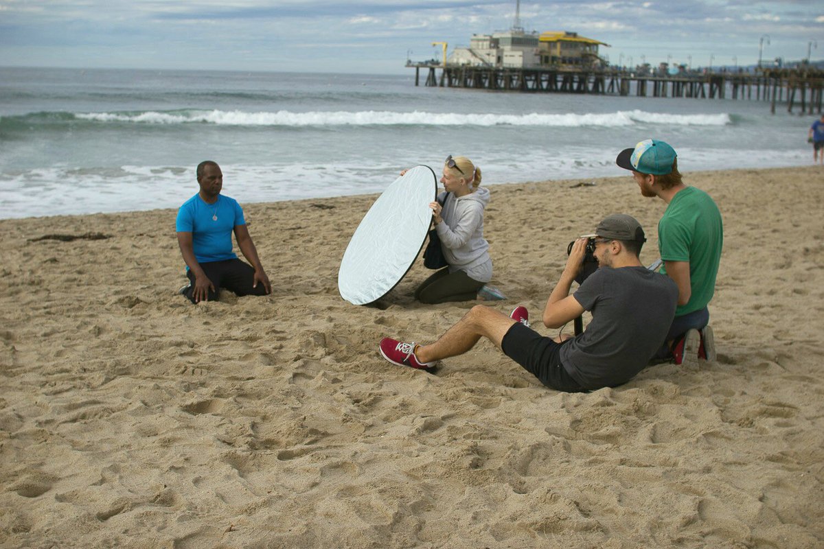 kuboallc's tweet photo. Having a blast @SantaMonicaPier and Griffith Park on our latest photo session for an upcoming fitness site! #lovemyjob #kuboamedia https://t.co/7QlDA0yqfi