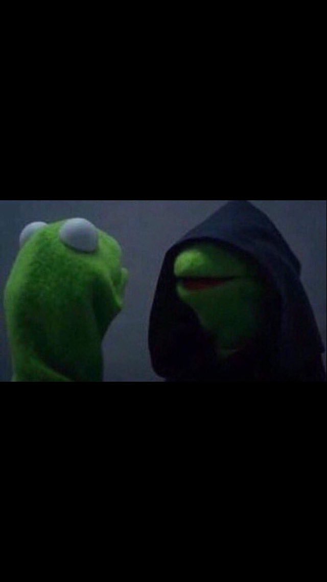 basic____bitch's tweet image. Me: she has a boyfriend I should back off

Me to me: soccer has a goalie but you can still score