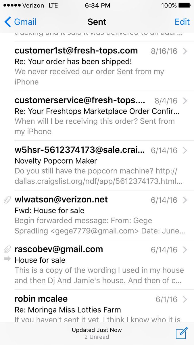 TEXAS_BabyMAKER's tweet photo. @FreshTops I will never order from you again! I have been waiting on my order for about 6 months!!!! I want my money back. https://t.co/YX4Qq1FxAP