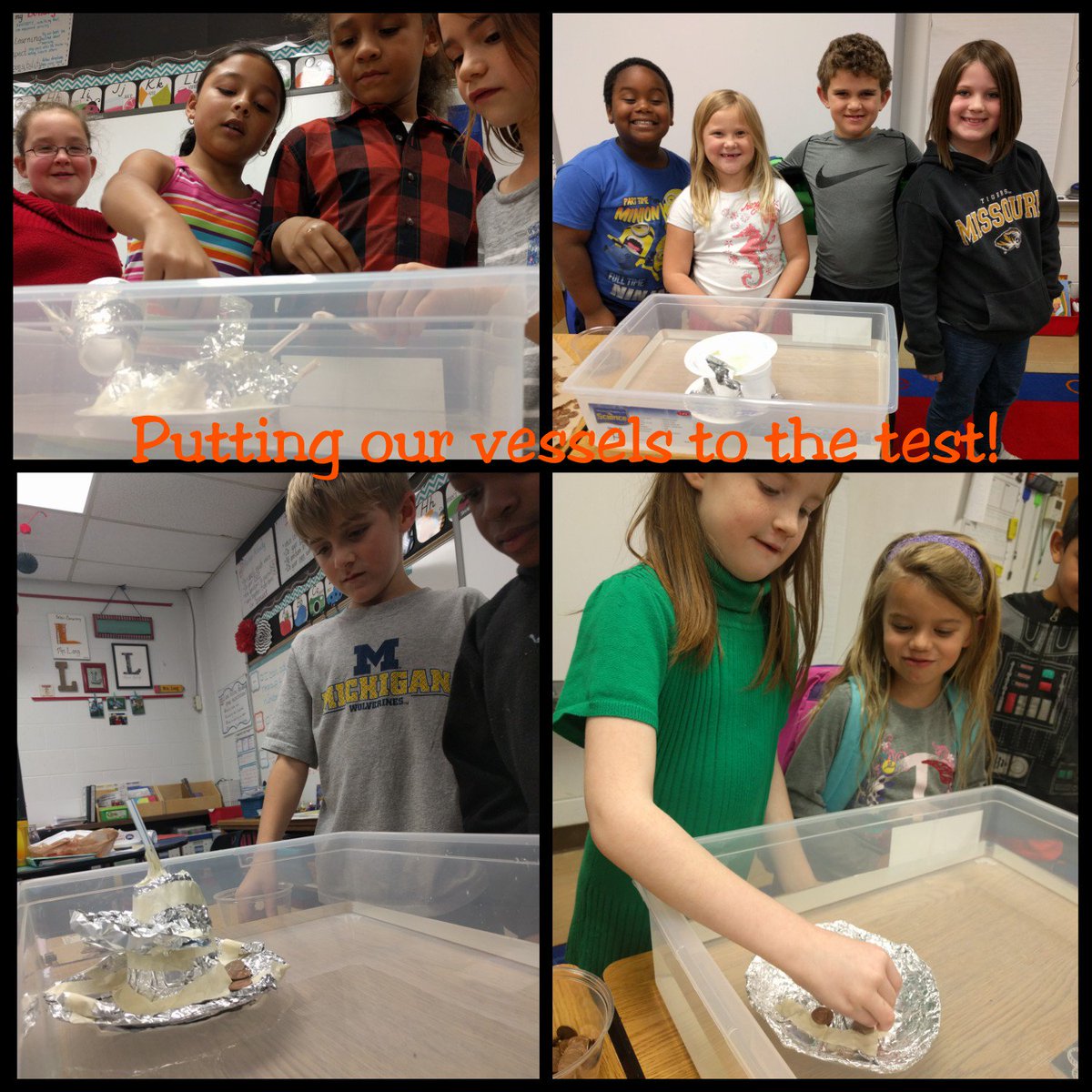 CMeL2003's tweet image. Thanksgiving STEM project! Can you build a vessel to withstand at least 132 passengers like the Mayflower? #belairbulldogs #superinsecond