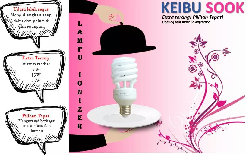 keibusook's tweet photo. Memperkenalkan lampu ionizer dari KEIBU SOOK. Satu-satunya di INDONESIA !!! Tunggu apa lagi, haiyo ke IBCC!! https://t.co/xykl4C04Ze