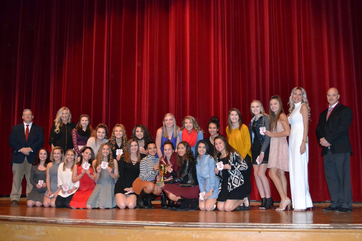 ParmaHighSports's tweet photo. Congratulations to the Redmen Cheerleaders who won the GLC Championship at the conference cheer competition. #GOREDGOGRAY #PSHPRIDE https://t.co/8imyBkn0Kf