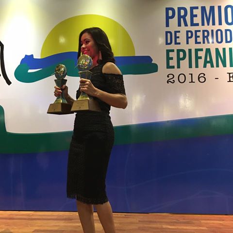 Felicidades a  la cronista Wendy Almonte quien ganó el Gran Premio Nacional de Periodismo Turístico Epifanía Lantigua.