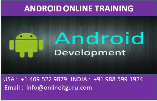 Sameerasam_Rock's tweet photo. #AndroidOnlineTraining #AndroidTraining #onlinetrainings
Online It Guru provides Android Online Training
https://t.co/jnGqsSFGEp https://t.co/Tm3fMtbUkP