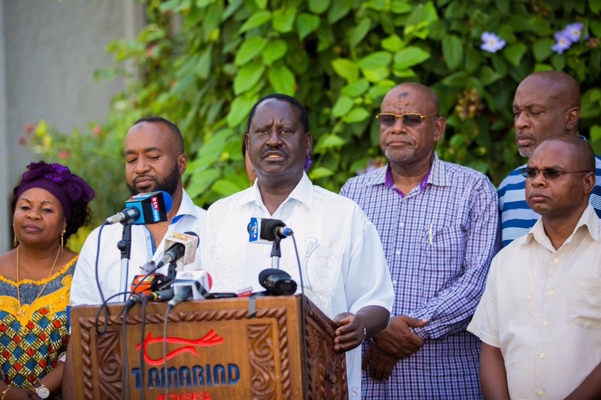Image result for raila and his team