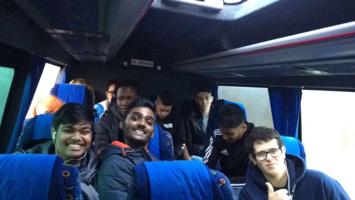 Off go the volleyball to the @AoC_SportComps regionals #mkc #volleyball