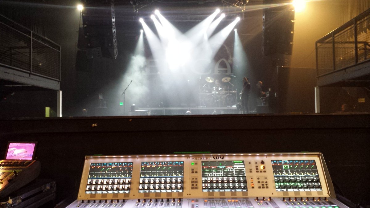 paulybsound's tweet photo. Truly impressed by the @OutlineAudio #GTO system at @SummitMusicHall driven by my @SoundcraftUK #Vi400 #DowlenSound rigs always sound great! https://t.co/uZILjxOtSm