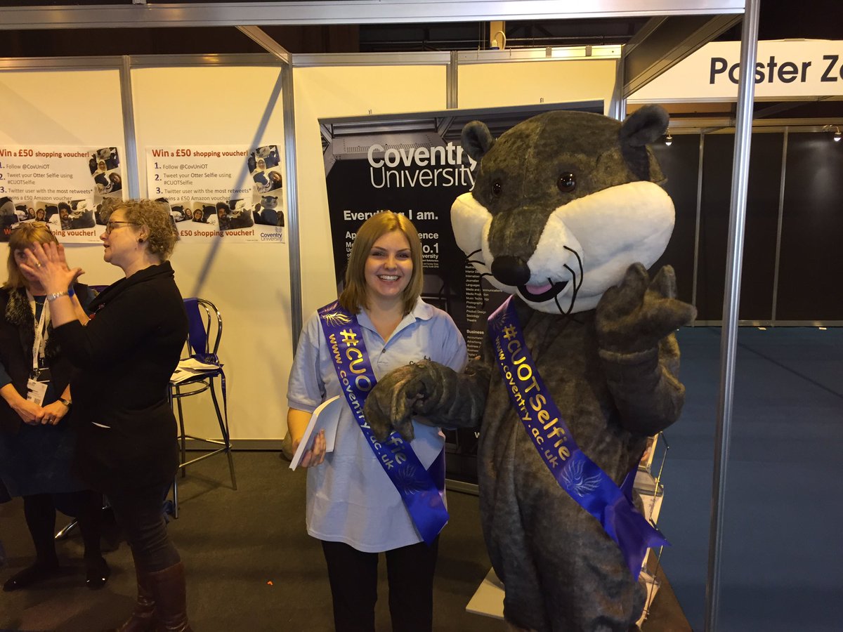 CovUniOT's tweet image. Come and meet #CUOTter at #TheOTShow and you could win a£50 Amazon voucher.