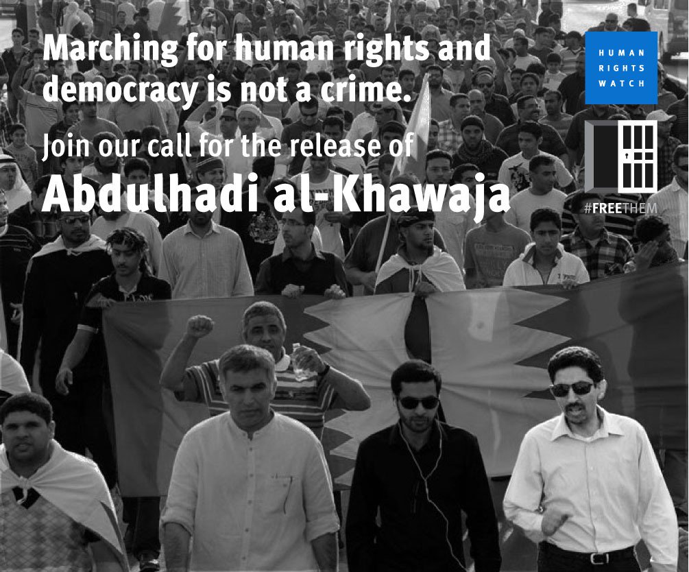 niccotaddeihrw's tweet photo. @FedericaMog @ItalyMFA @GermanyDiplo @jeanmarcayrault: call on #Bahrain to release Abdulhadi al-Khawaja
#freethem https://t.co/5CWT4N55nd https://t.co/EMeI7Hfkil