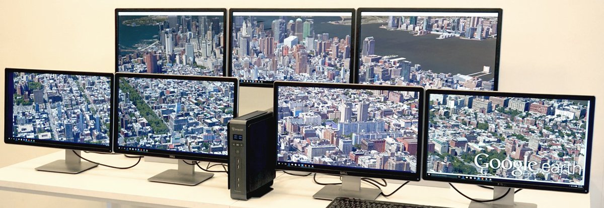 TinyGreenPC's tweet image. Can I have high resolution like #4K on multi-monitor? New blog about #multidisplay: bit.ly/2fo9bGm
