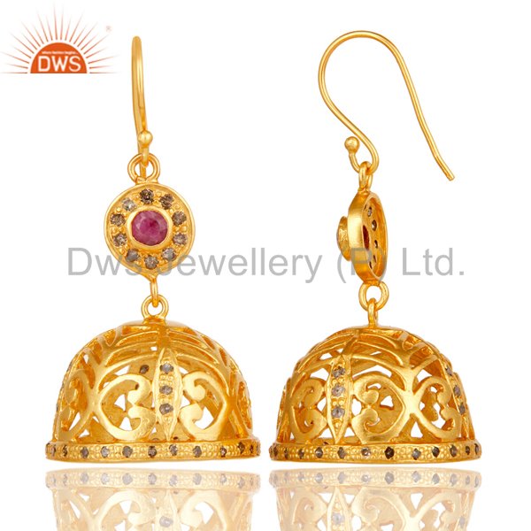 Dwsjewellery's tweet image. goo.gl/UPTwcx#diamond… #hookearring #goldplatedearrings #traditional #pavediamondearring #earrings