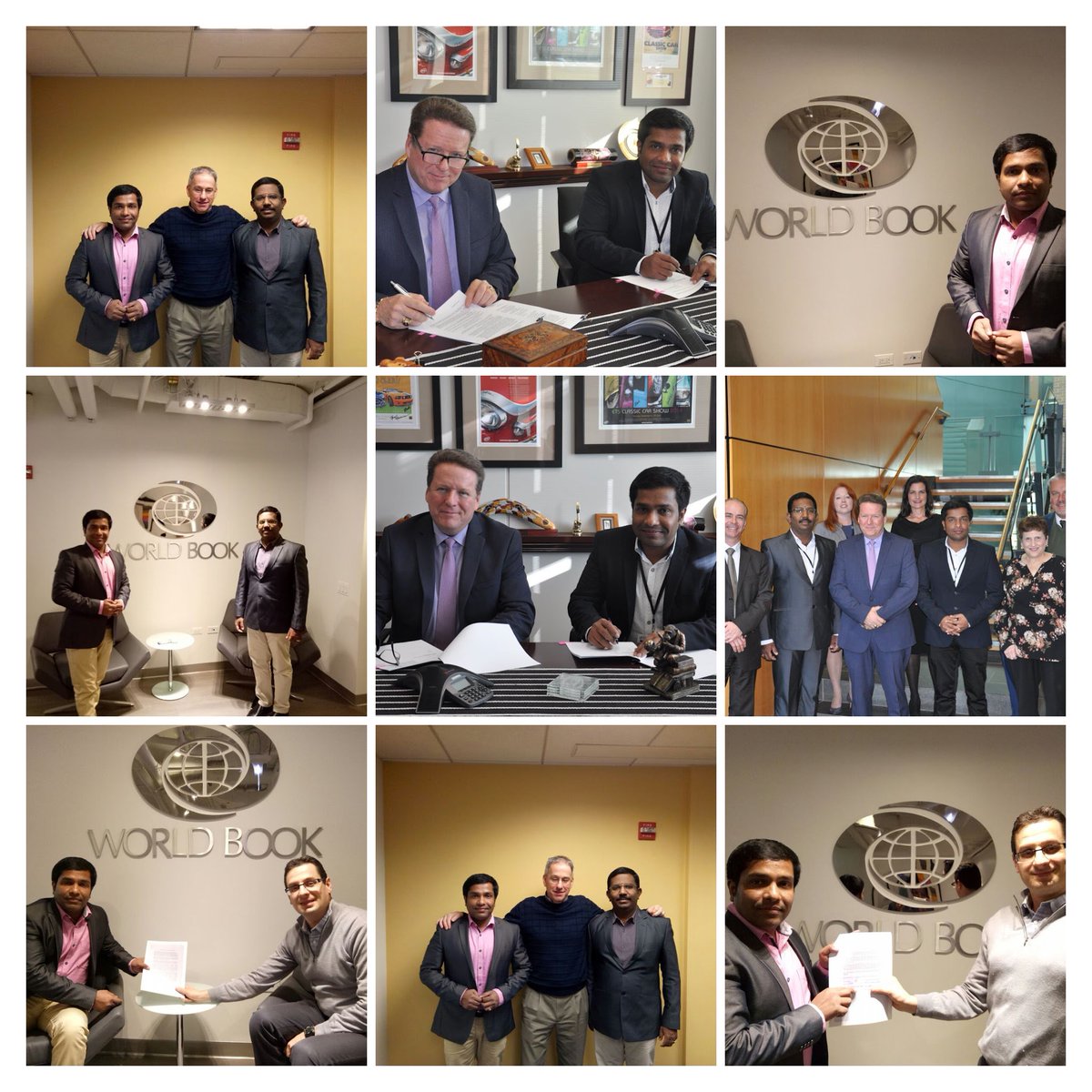 VoiceSkillsOn's tweet photo. It gives great pleasure in introducing The #World_Book as our new business alliance. Our CEO has signed up partnership with the World Book https://t.co/uuZ3mKd0FP