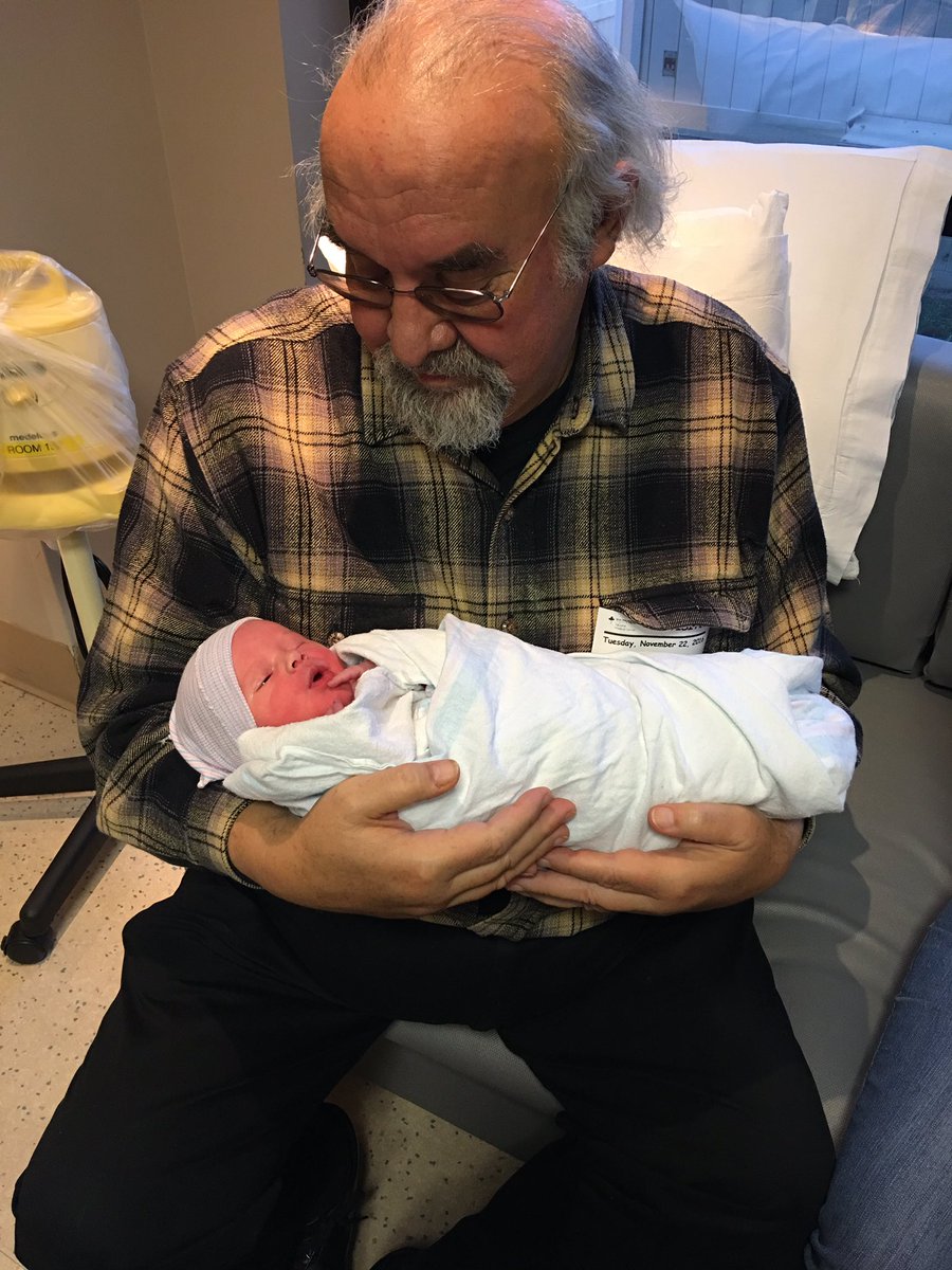 Celebrating the birth of my grandson, Flynn Stuart Alinger. The force is strong in this one.