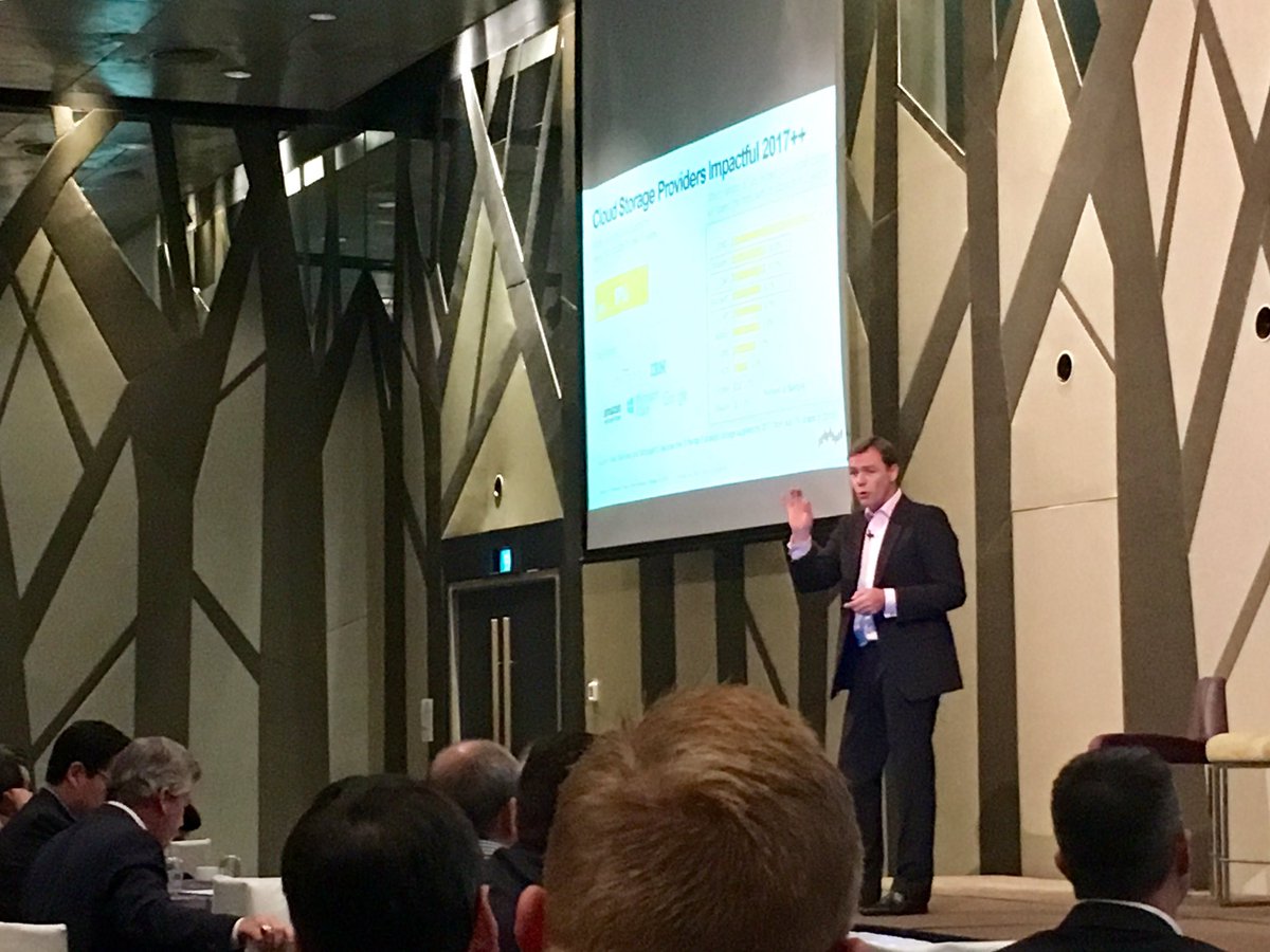 88_dmitri's tweet image. &quot;Think of @virtustream as off prem @DellEMC. Every customer will be hybrid.&quot; @WalshieSimon with APJ LT.