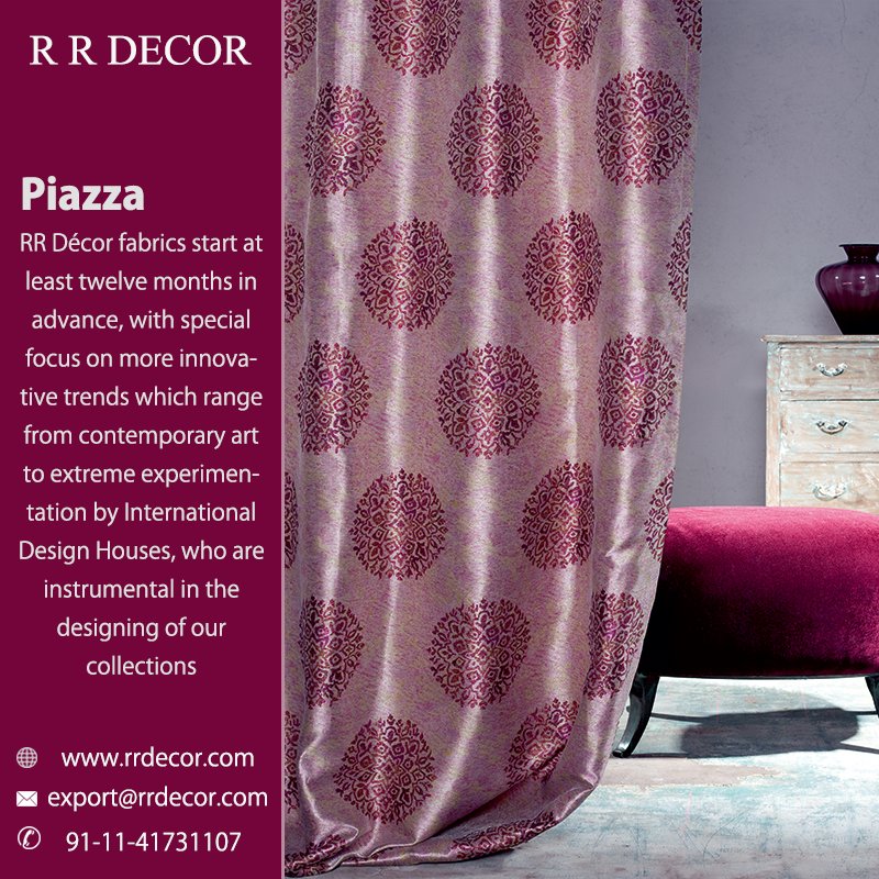 RRdecor1's tweet photo. RR Décor fabrics begin life in the design department where a team of artists, designers and stylists put their ideas into practice. https://t.co/n0SH3KWiHh