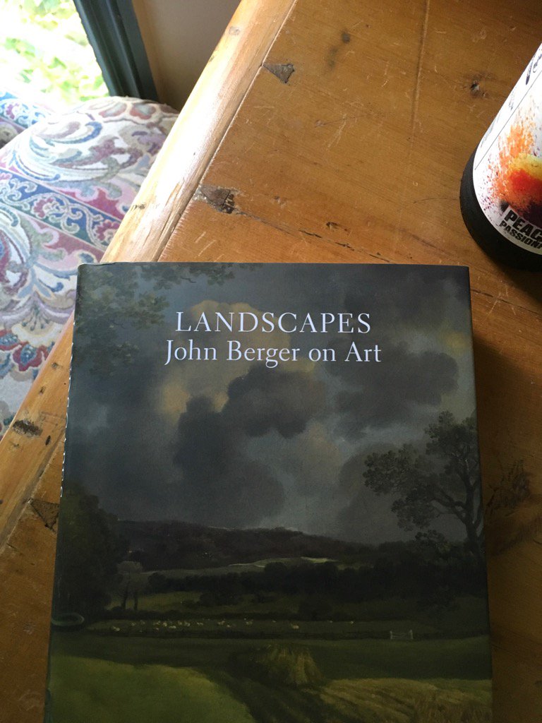 Marcus_H_Author's tweet photo. It's John Berger's 90th birthday so I've bought myself a present. #amreading #crapexcuse https://t.co/wC0x18uDC0