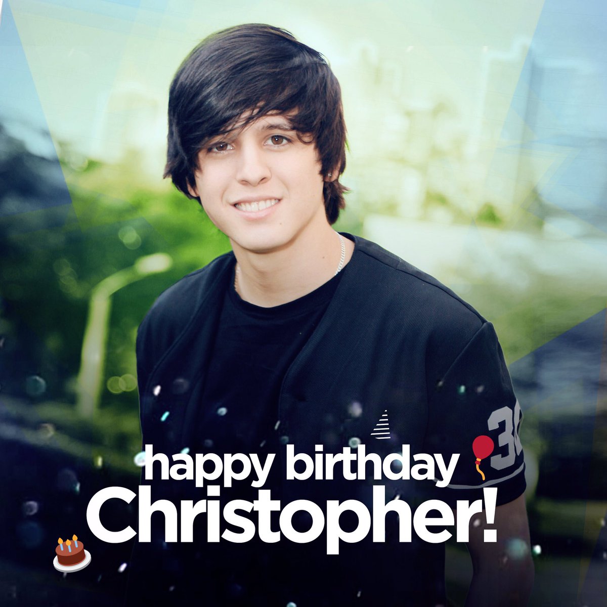 CNCOmusic's tweet image. Feliz Cumpleaños a nuestro hermano mayor de la familia #CNCO!!! Hoy celebramos en 🇪🇸. Envíale felicidades usando #HappyBDayChris 🎂🎉🎈