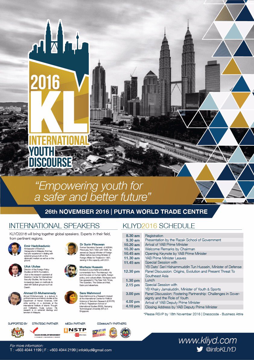 Zuhri's tweet photo. Register now ! See you there ! Intellectual discourse featuring subject matter experts on our future. Visit https://t.co/cWxZbdTLLf for info https://t.co/KCN39JwtGt