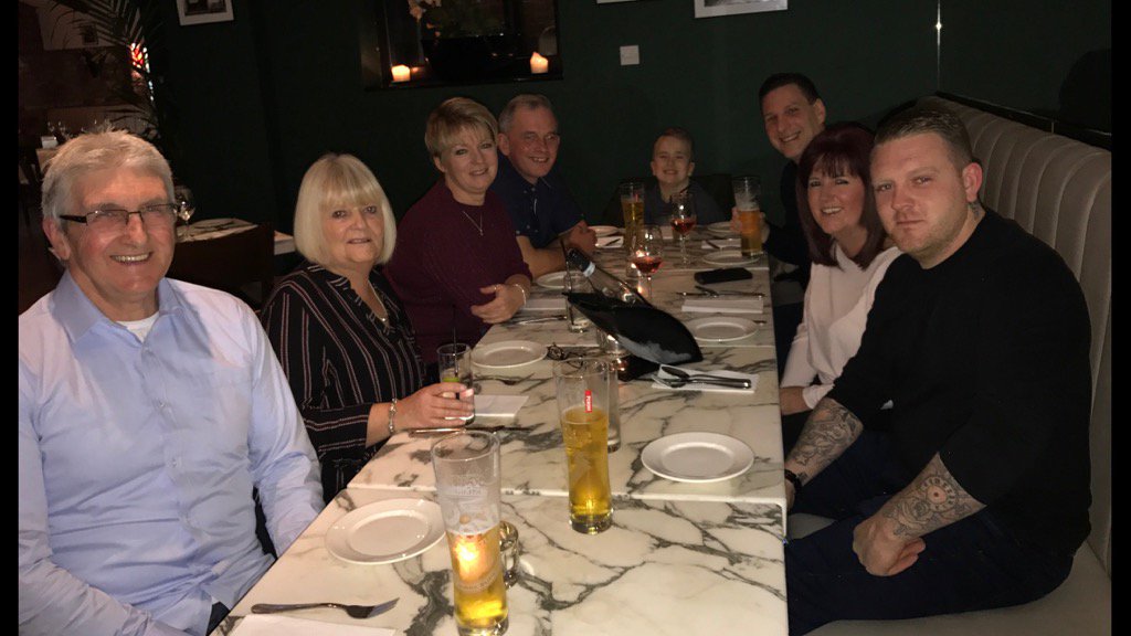 Lovely birthday meal with my beautiful family 🎉🎈❤️