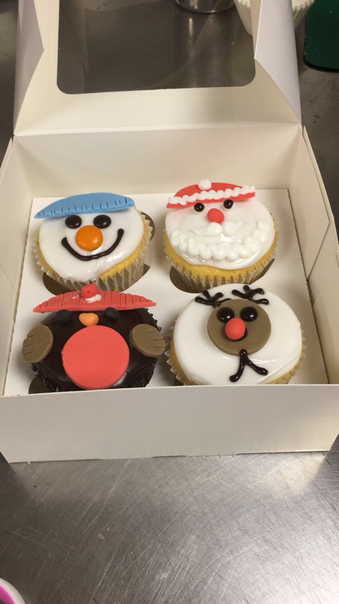 Ho ho Christmas cupcakes#muffinman