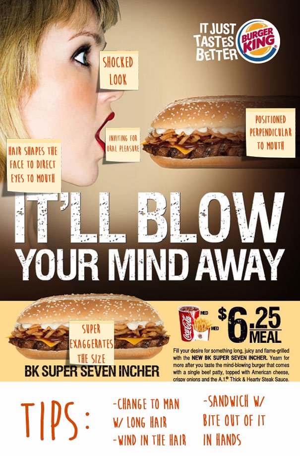 BendingTheBrand's tweet photo. Recreate the ads! #BendingTheBrand #BKHaveItHerWay #women #bodyimage #bodyimagemovement #BurgerKing #PositiveVibes #girls #sex #art #dallas https://t.co/Z32s9j0Wel