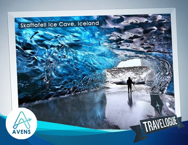 #Avenstravelogue : Skaftafell Ice Cave, Iceland