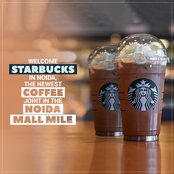 iamnoida's tweet photo. You can’t buy happiness but you can buy coffee! Fall in love with coffee at Starbucks, Noida. 
#Coffee #CoffeeLove #Starbucks #Noida https://t.co/AH6PKlEDlN