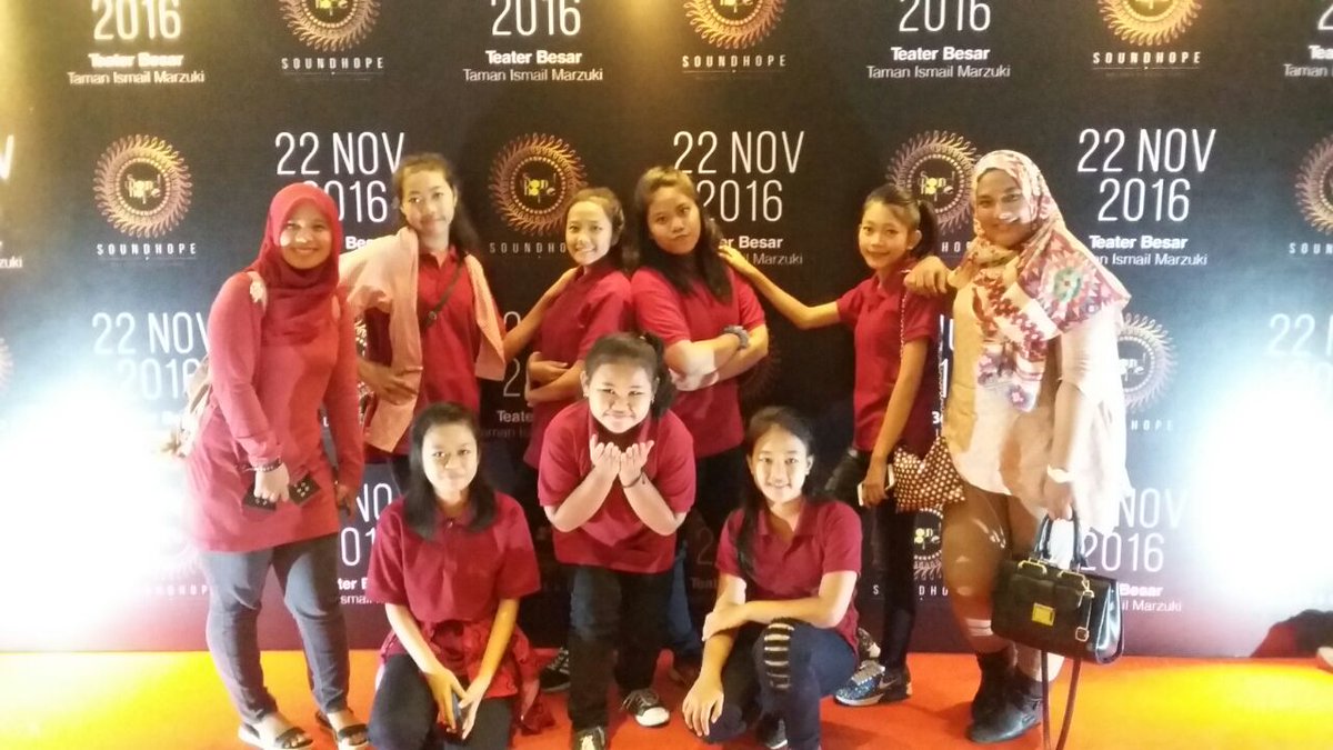 Inilah adik binaan rumah peduli yg tampil di konser amal soundhope 2016 @TIM, semalam.