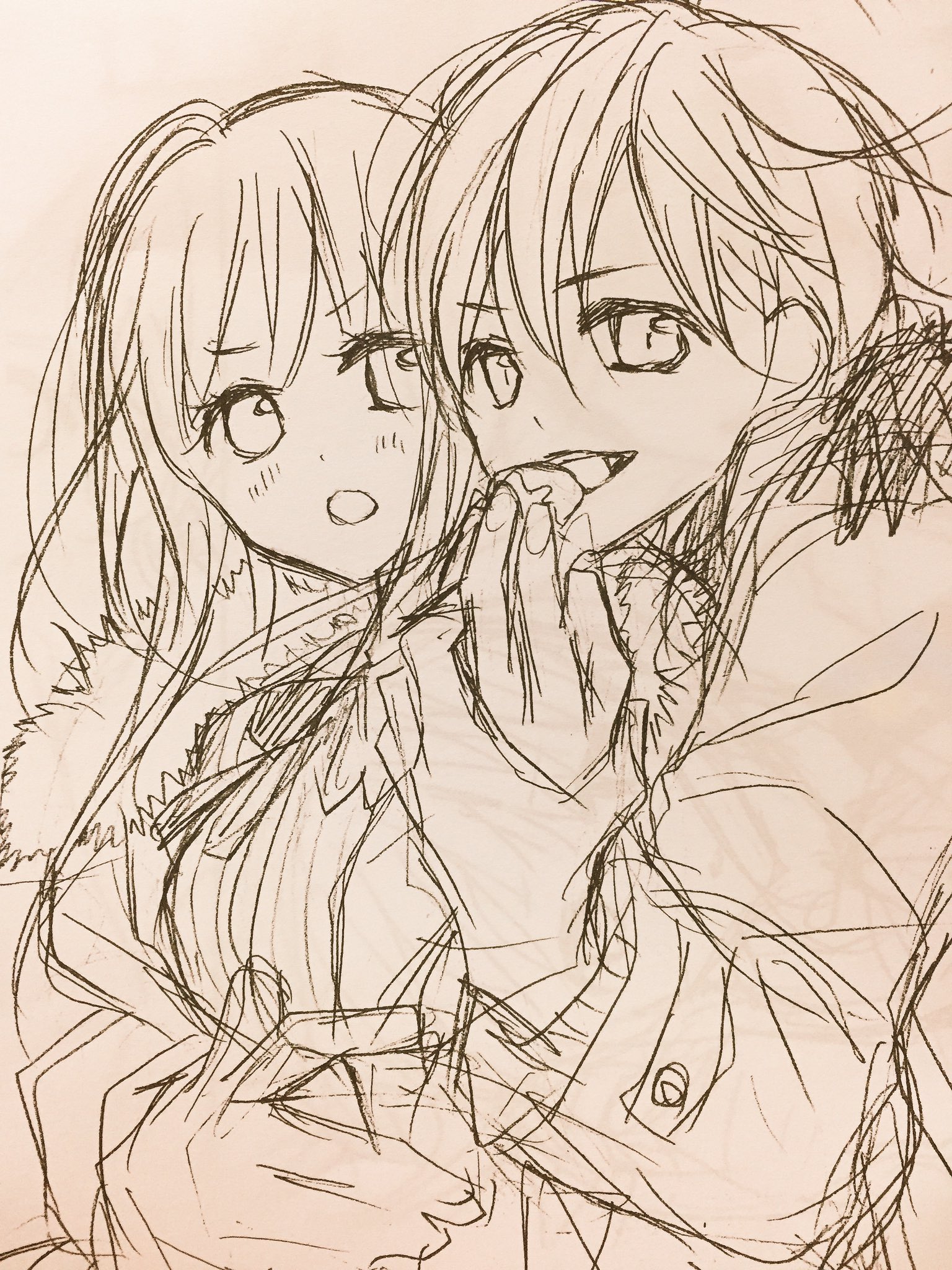 くまがい杏子 チョコヴァン 没ラフ供養 いつか使いまわすかも T Co O4lvfkhqto Twitter