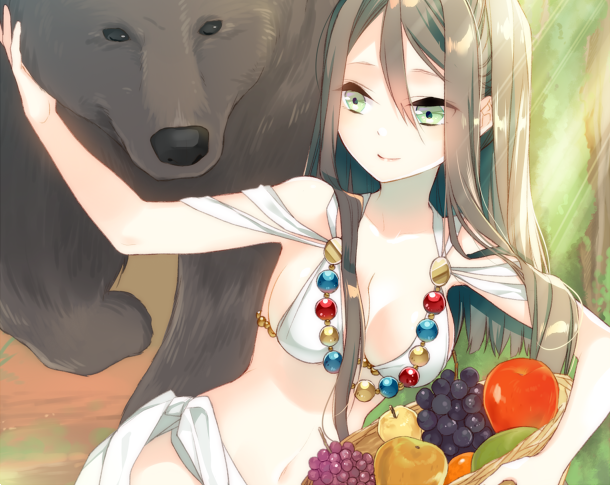 Naoto お知らせ 萌える ケルト神話の女神事典 の アルティオ を描かせていただきました どうぞよろしくお願いします T Co Mhj4g9m1n4
