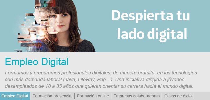 A partir de ahora, toda la información referente a #empleodigital la podrás encontrar en <a href="/fundacionTef/">Fundación Telefónica</a> fundaciontelefonica.com/empleabilidad/…