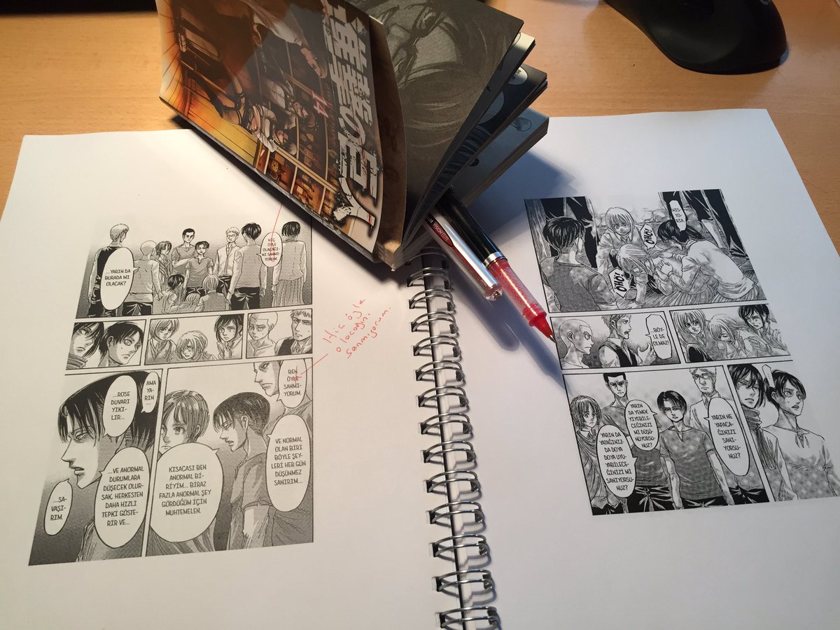 #gereklişeyler #titanasaldırı #AttackOnTitan 14. Cilt yakında. Durmak yok.