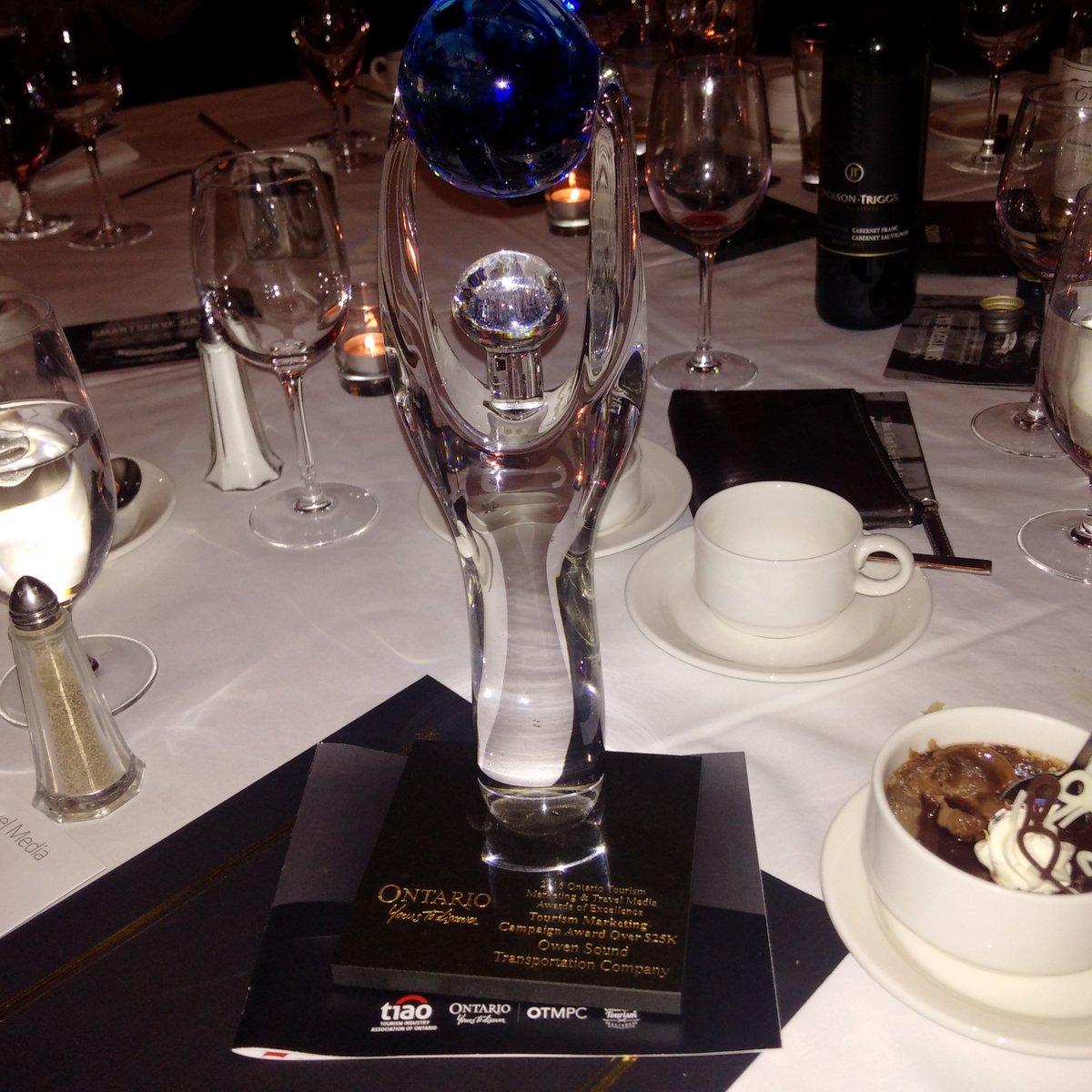 ontarioferries's tweet photo. Look what we are bringing home from @ONTourismSummit 2016! Loving our #travelingoodspirits mktg campaign and all the great people at #OTS16. https://t.co/BRaFeN0Xsf