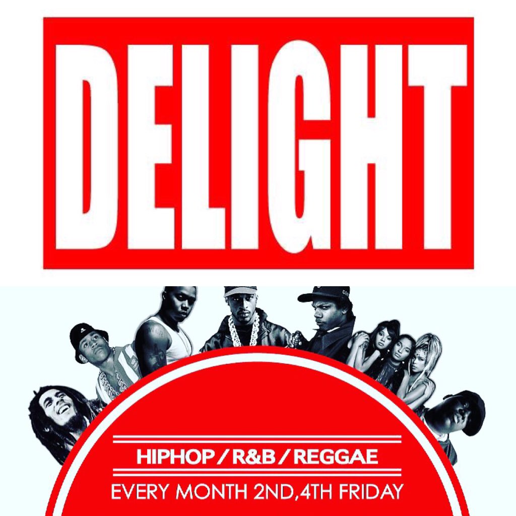 djbug1988's tweet photo. 今週第四金曜日はBar Charliesにて
Delight‼️All BlackMusic STYLEで金曜日から遊んで週末を迎えましょう👍
早い時間に入場された方は2D付き🍺
一杯お得となっておりますので、ご利用下さい^ ^
 #Delight https://t.co/dhaImWAaOW