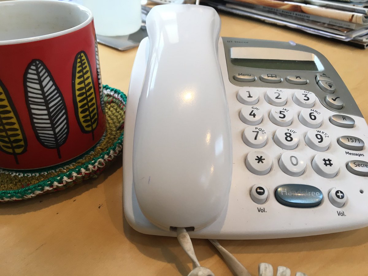 Time for tea and hit the phones #lifeofanagent