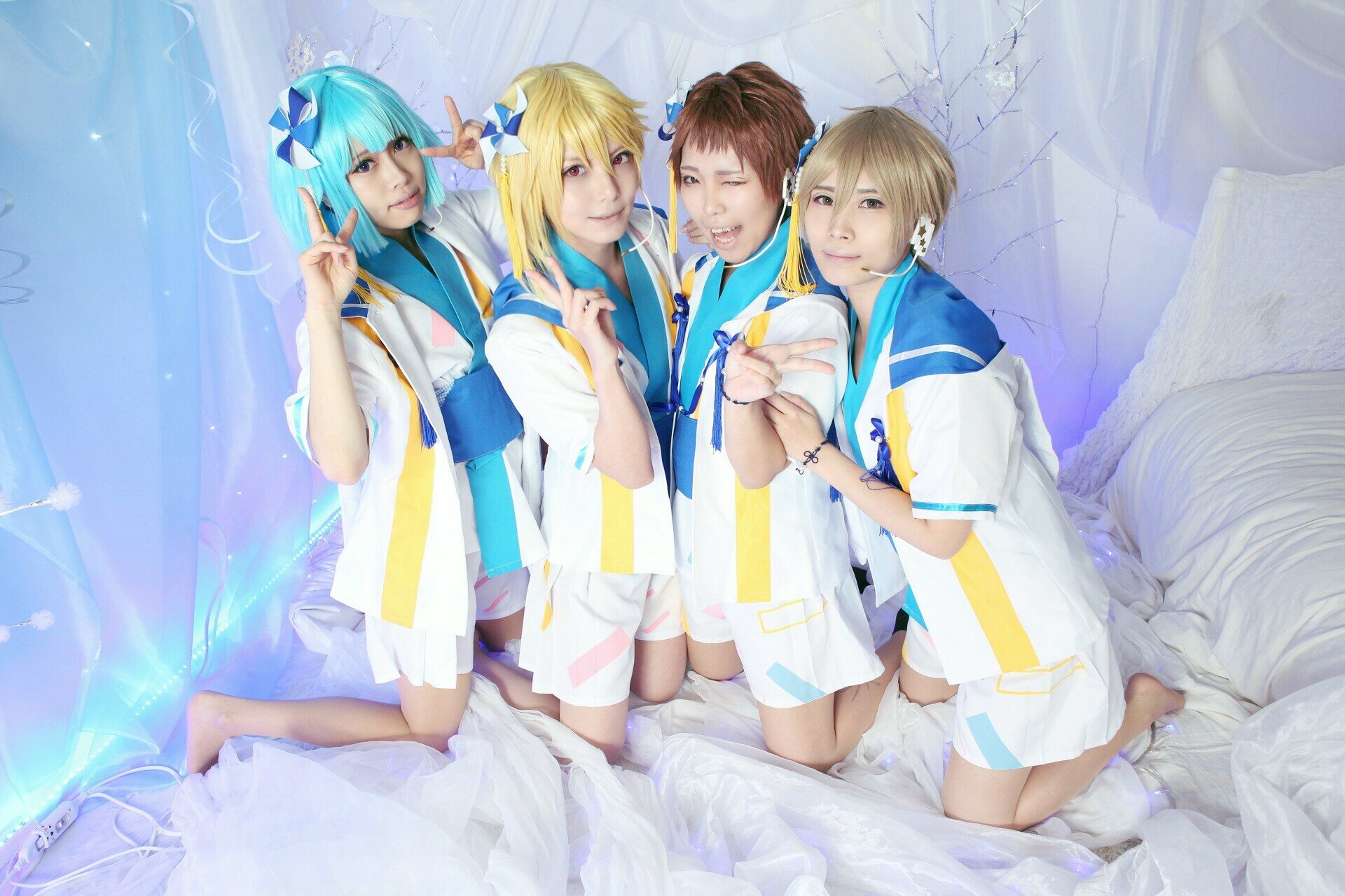 【ぐでのたま】あんスタ Ra*bits 七夕 コスプレ 衣装 Amazon.co.jp: [abel_mini1] Ra*bits 七夕祭り 風 コスプレ衣装