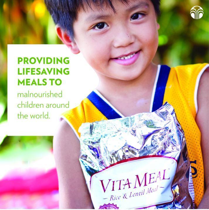 To learn more, visit nourishthechildren.com #NuSkinGives