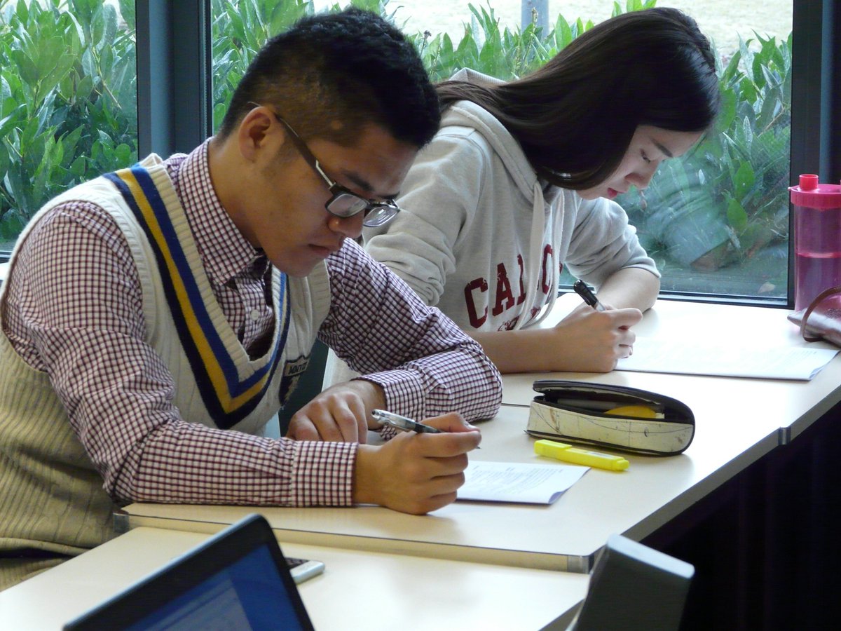 Les étudiants Chinois au CES.#chine #langues #licence Bonne journée.
