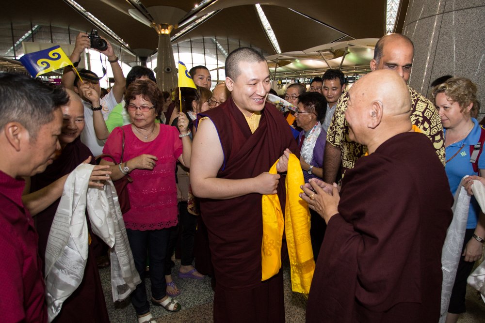 Timeless Happiness is visible and evident in all of us. The #happiness we are seeking is already here. #Karmapa #wisdom