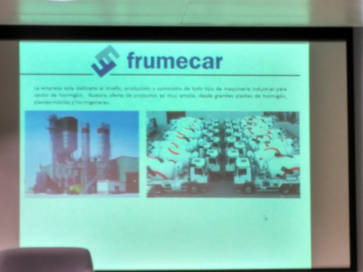 <a href="/FrumecarSpain/">frumecar</a> fabricante de Plantas de Hormigón de la #RegiondeMurcia nos explica su caso de éxito con la @UPCTnoticias #Forometalmecanica