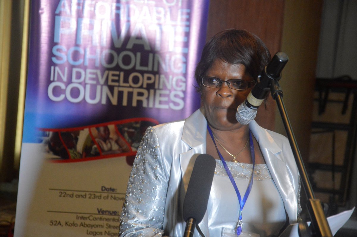 DeepenNigeria's tweet photo. "Growing private schools should be assisted to perform better'-Mrs Esther Dada AFED #RAPS2016 https://t.co/iFZ31F5Ai7