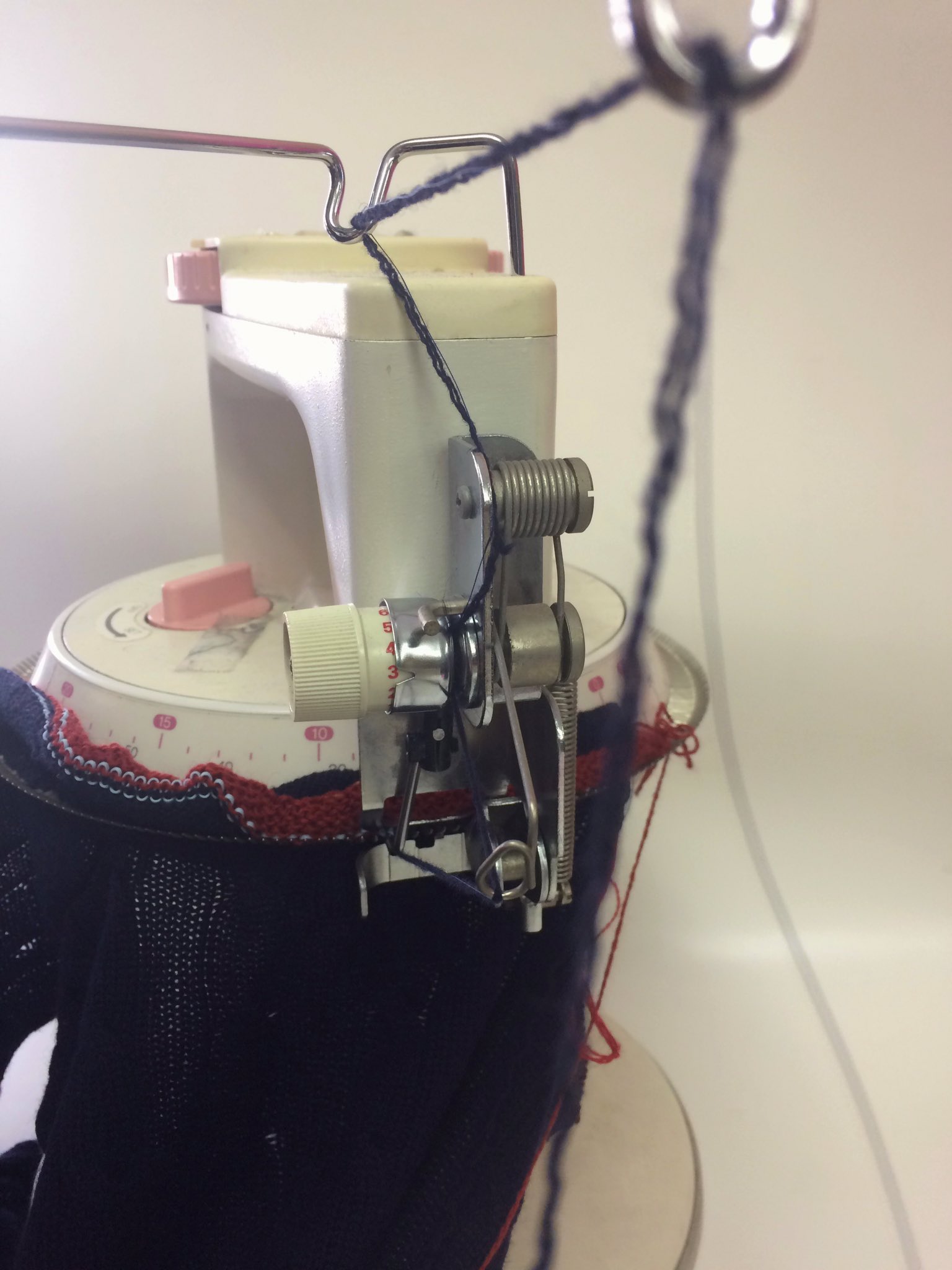 編機、編み機、シルバー編機ダイアルリンキングマシンくるーるDL1000