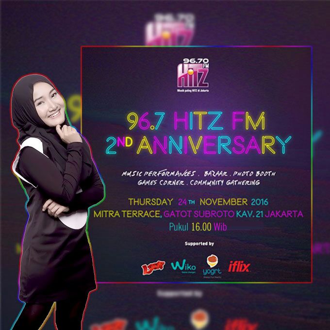 Fatinistic! Yuk besok ramaikan 2nd Anniversary <a href="/967HitzFM/">96.7HitzFM</a> W/ <a href="/FatinSL/">Fatin Shidqia Lubis</a>, Gratis!! More Info » bit.ly/2ggcIuy