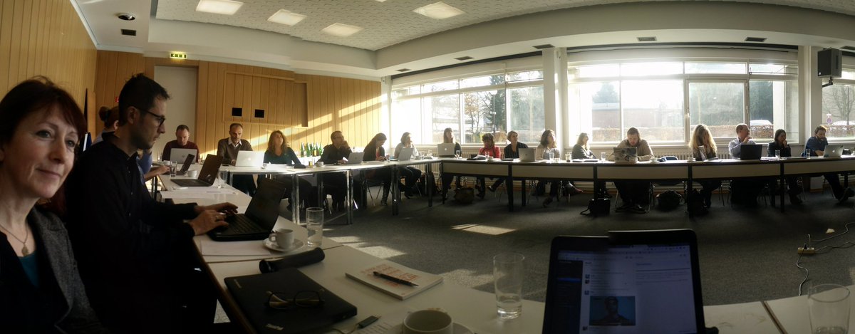 Probably the last partner meeting with <a href="/EuropeanaSpace/">Europeana Space</a> - will surely miss the people I have worked with the past 3 years! #espaceberlin2016