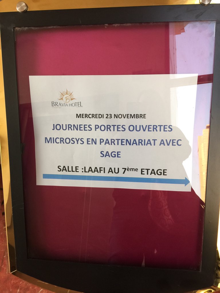 Chirsandrine's tweet image. Burkina JPO partenaire MicroSys #sageexport #JPO @Hemillru @Yoan_Eskinazi @mcazemages @MasliahSerge @SKellyCEO @CelineGlandor