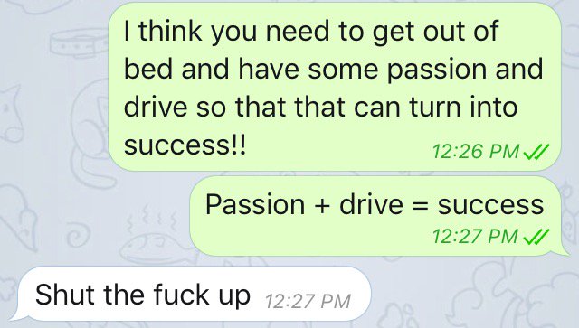 SeanDLloyd's tweet photo. When your mates are in bed on a Wednesday and you message them #boitalk https://t.co/oLUv25UiS9