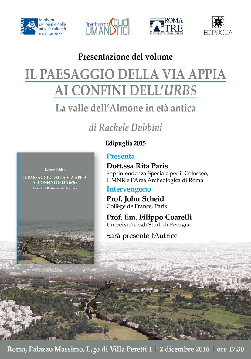 edipuglia_srl's tweet photo. #Dubbini: Sotto l'Appia antica c'è il santuario di Marte Gradivo. Il 2/12 presentazione del libro a @PalMassimoTerme https://t.co/LOZLZLNmGy https://t.co/S5EGR4PIrK
