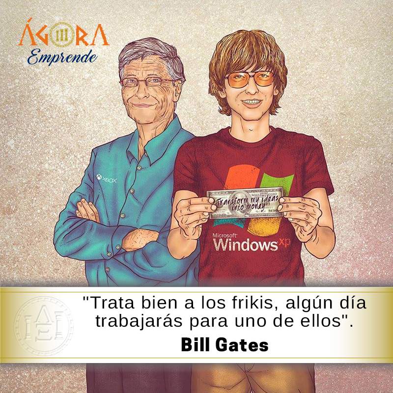 AgoraEmprende's tweet photo. Trata bien a los Frikis algun día trabajaras para alguno de ellos...
#Quotes #Frase #Frases #Quote #AgoraEmprende https://t.co/y6FUROddzB